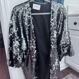 Emerson Fry gun medal sequin jacket xs